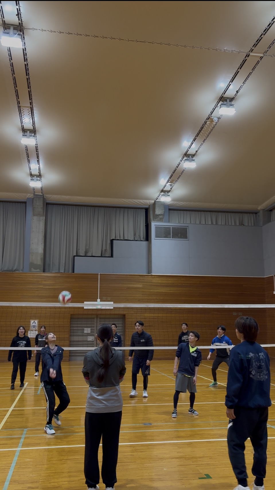 2/20 バレーボールの様子